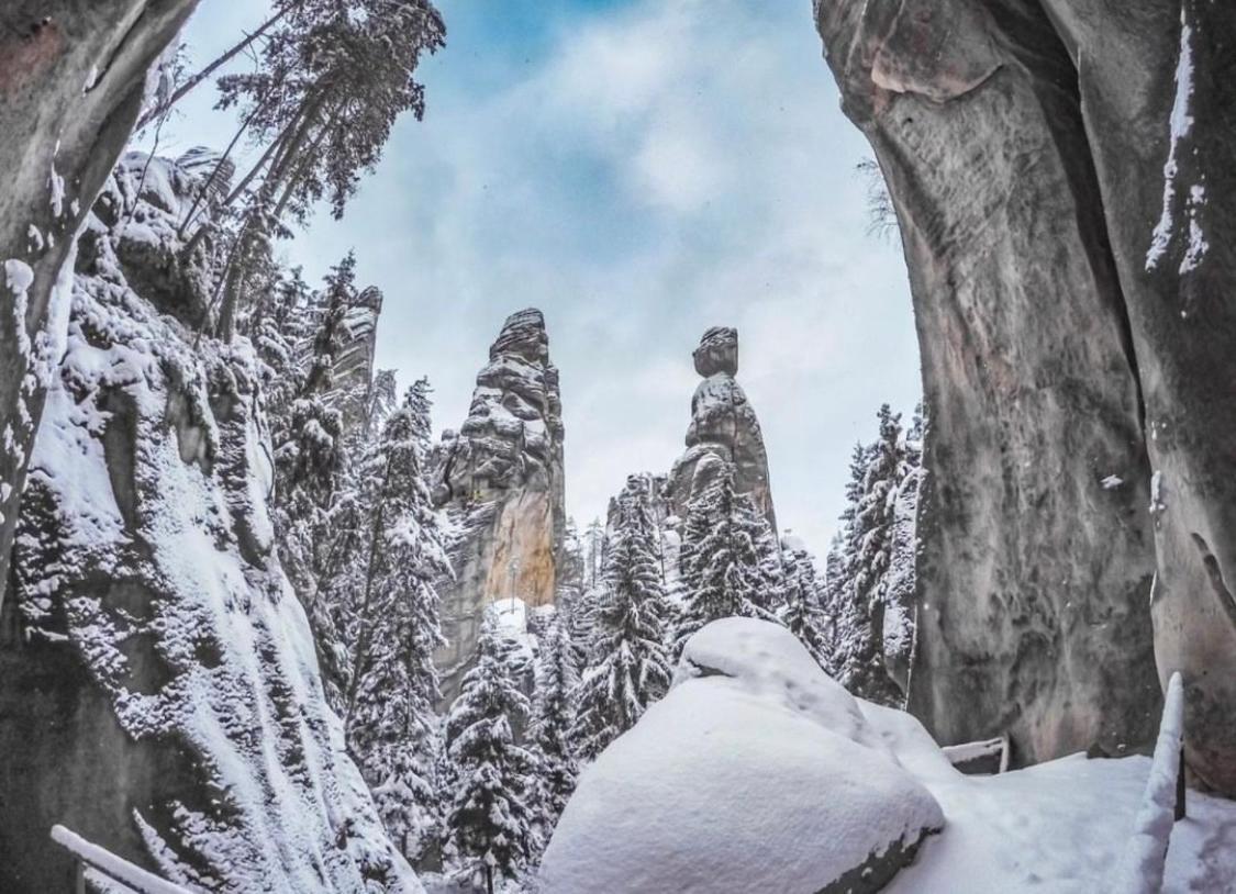 Apartman Teplice Nad Metuji Daire Dış mekan fotoğraf